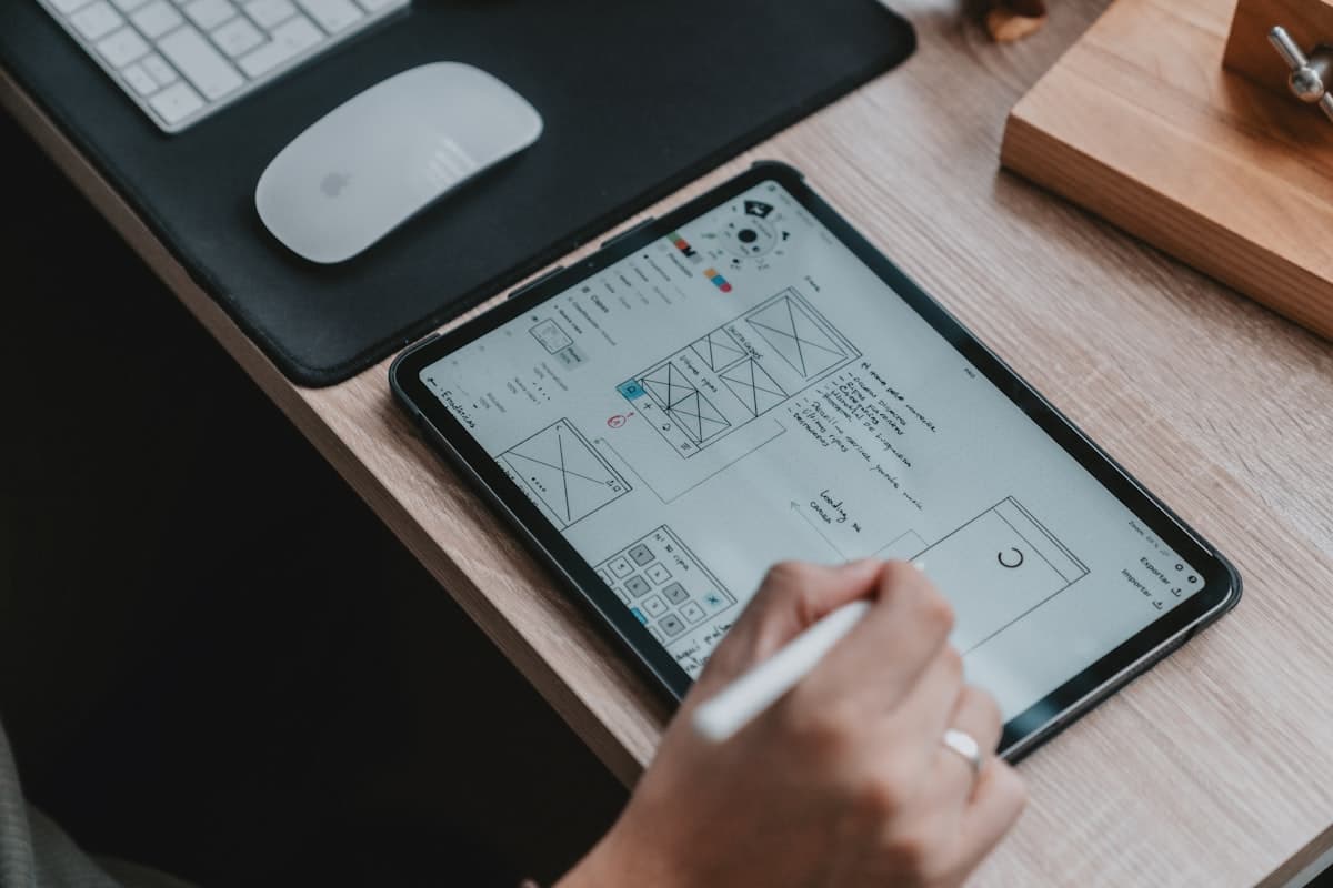 UI/UXデザインのイメージ